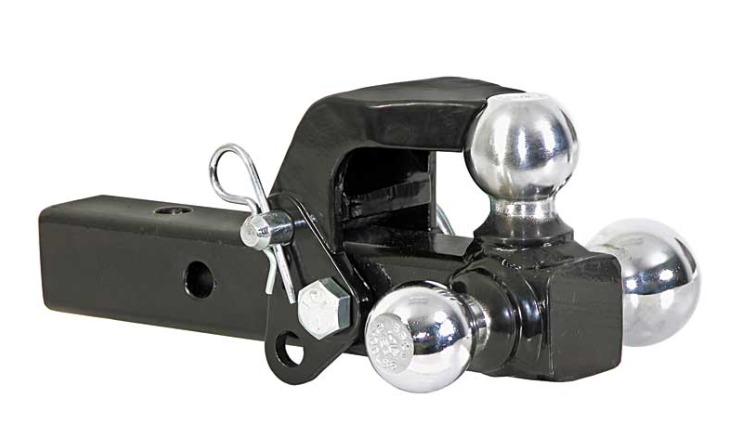 Buyers Tri-ball Mount with Pintle Hook, 1-7/8