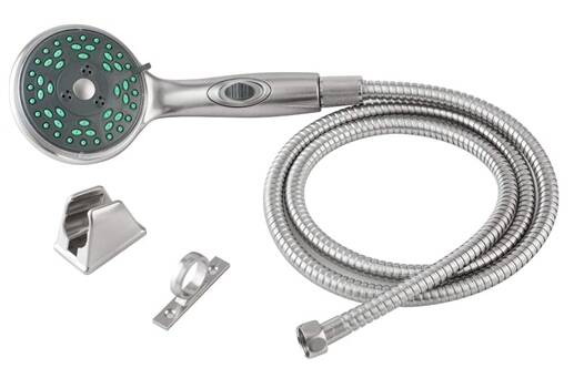 Dura Faucet Self-Pressurizing Handheld Shower Kit - Satin Nickel • DF-SA432K-SN