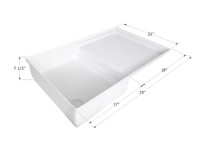 Icon RV Combo Shower Pan - 35