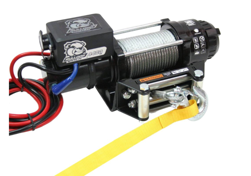 Bulldog Winch 4,400 lbs Trailer/Utility Winch with Wire Rope  • 15019