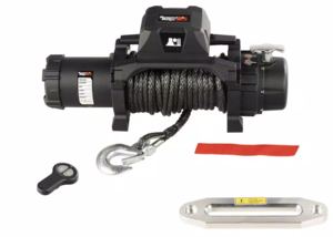 Rugged Ridge Trekker S10 Winch, 10,000lb Synthetic Rope with Wireless Remote  • 15100.08