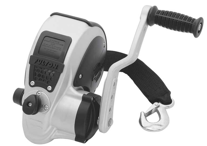 Fulton F2 Marine Trailer Winch, Two-Speed, 3,200 lbs. Capacity, 20 ft. Strap  • FW32000101