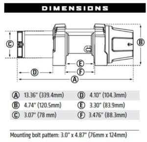 Warn VRX 35-S Powersport Winch  • 101030