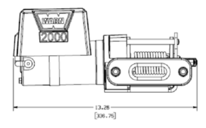 Warn 2000 DC Powered Utility 2000lb Winch  • 92000