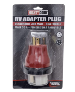 Valterra Mighty Cord 30A-50A Detachable Adapter Plug  • A10-3050DAVP