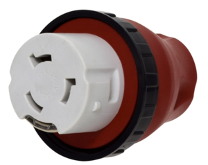 Valterra Detachable 15A-50A Adapter Plug - Red  • A10-1550DA