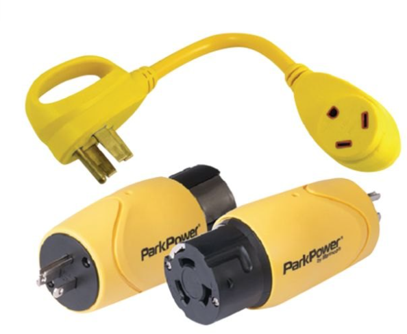 ParkPower Go Anywhere Power Conversion Kit with Handle Grip (30A Male x 50A Male x 30A Female x 15A Female)  • 30GOA