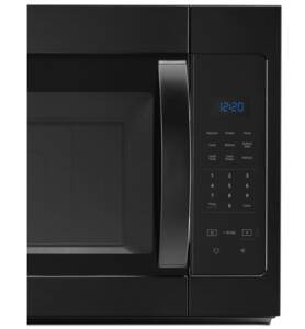 Whirlpool 1.7 Cu. Ft. Microwave Hood Combination-Black • WMH31017HB