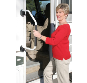 Stromberg Carlson Lend-A-Hand Folding RV Hand Rail - Silver  • AM-300