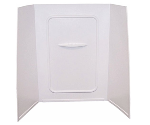 Lippert White Plastic Surround Bath Tub Wall (36