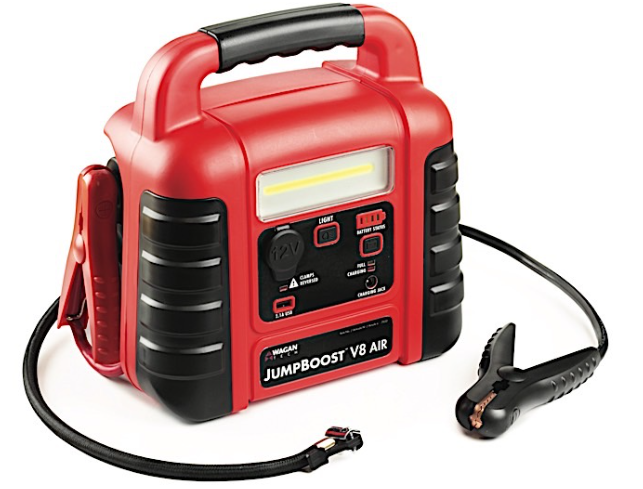 Wagan JumpBoost V8 12 V Portable Jump Starter with Air Compressor  • 7552