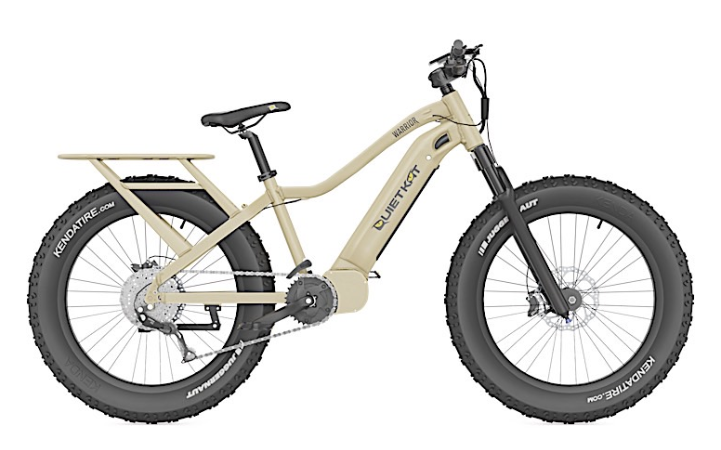 QuietKat Warrior 7.5 E-Bike - 48V, 750W, 17