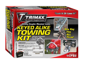 Trimax Keyed Alike Universal Towing Kit  • TCP50