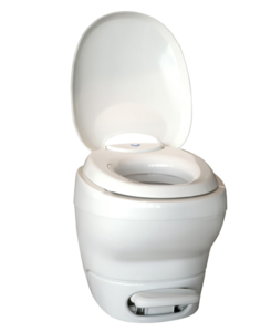 Thetford Aqua Magic Bravura White Plastic High Profile Built-In Toilet  • 31084