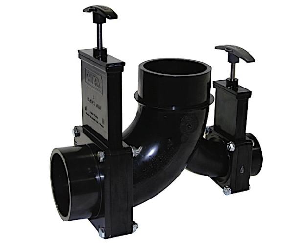 Valterra Black Sewer Waste Valve 3