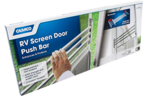 Camco White Adjustable Screen Door Push Bar  • 43977