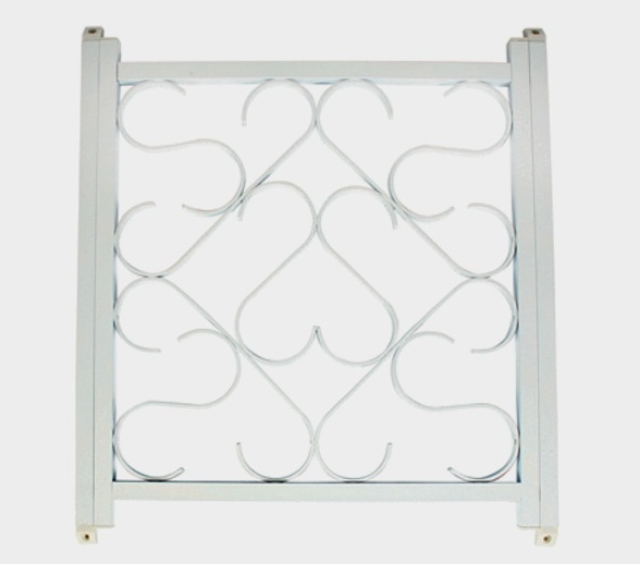 Camco Screen Door Grille, Deluxe, White  • 43997