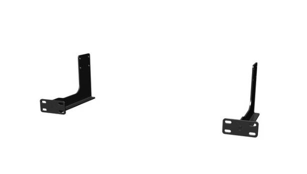 Luverne Black Mounting Brackets for Impact Shock-Absorbing Rear Bumper Guard and Step • 571511