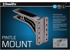 Draw-Tite Titan Pintle Hook Mounting Plate, Fits 3 in. Receiver, 25,000 lbs. Capacity • 38186