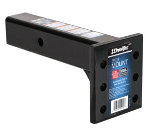 Draw-Tite Titan Pintle Hook Mounting Plate, Fits 2-1/2 in. Receiver, 12,000 lbs. Capacity • 45156