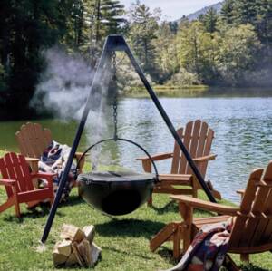 Cowboy Cauldron The Urban Cowboy Fire Pit & Grill, 75 LBS, 30