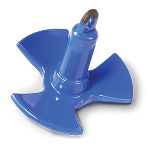 Greenfield 20 lb Blue PVC Coated Iron Tri-Fluke River Anchor  • 520-R