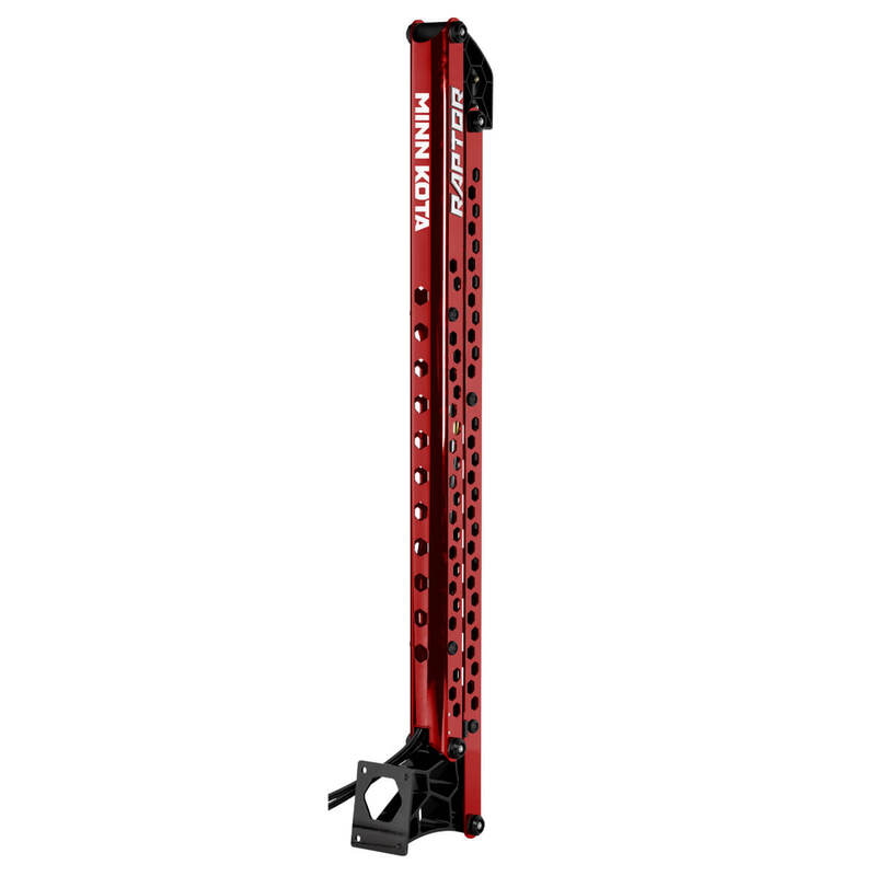 Minn Kota Raptor 10' L Red Shallow Water Anchor with Active Anchoring  • 1810632