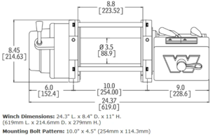 Warn M12-S Heavyweight Winch  • 97720