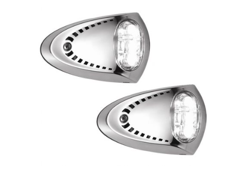 Attwood LED Stainless Steel Docking Lights - Pair  • 6522SS7