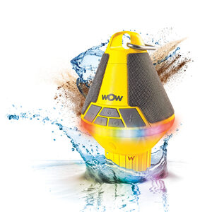 Wow Watersports Yellow Waterproof Bluetooth Speaker  • 19-9000