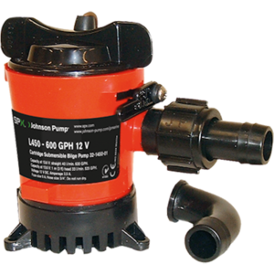 Johnson Pump 12 V 498 GPH Electric Impeller Submersible Bilge Pump  • 32503