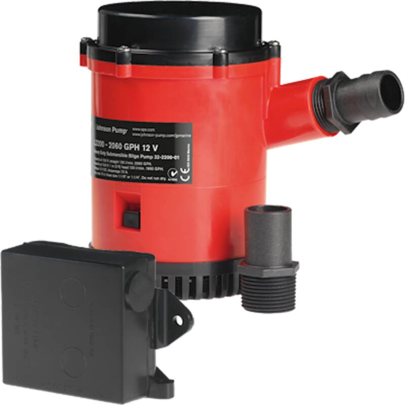 Johnson Pump 2200 GPH Ultima Combo Auto Bilge Pump - 12V  • 02274-001