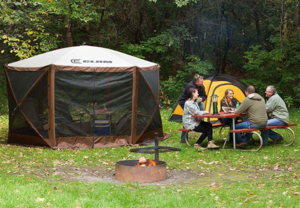 Quick-Set Escape 6-Sided Screen Shelter - Brown/Tan  • 9879