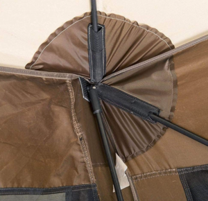 Quick-Set Escape 6-Sided Screen Shelter - Brown/Tan  • 9879