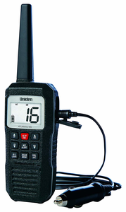 Uniden Handheld Two-Way VHF Floating Marine Radio  • ATLANTIS 155