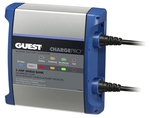 Guest On-Board Battery Charger 5A/12V, 1 Bank, 120V Input  • 2708A