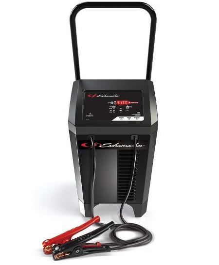 Schumacher 6V/12V Wheeled Fully Automatic Battery Charger and Engine Starter with Tester  • SC1353