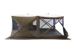 Quick-Set Cabin 4-Sided Screen Shelter - Brown/Tan  • 14628