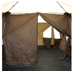 Quick-Set Cabin 4-Sided Screen Shelter - Brown/Tan  • 14628