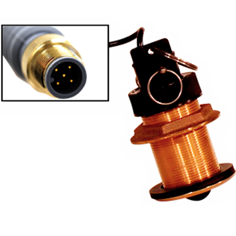 Furuno Bronze Flush Thru-Hull Mount Transducer  • DST-810MSF