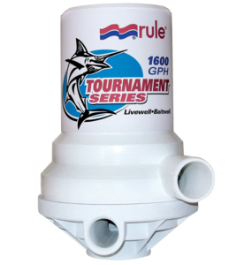 Rule Tournament Series 1600 GPH Livewell Pump Dual Port  • 209FDP