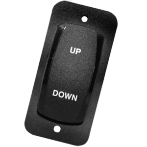 Lenco Hatch Lift Rocker Switch (Single) - 12 & 24-Volt - Single Hatch Lift Application  • 15096-001