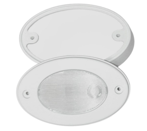 T-H Marine White Courtesy Light with White Mounting Ring  • OCL-2K-DP