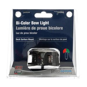 Attwood LightArmor Stainless Steel Deck Mount Bi-Color LED Light  • NV2002SS-7