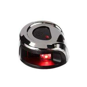 Attwood LightArmor Stainless Steel Deck Mount Port Side Red LED Light  • NV2012SSR-7