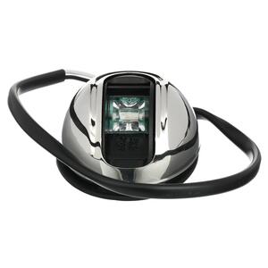 Attwood LightArmor Stainless Steel Vertical Deck Mount Starboard Side Green LED Light  • NV3012SSG-7