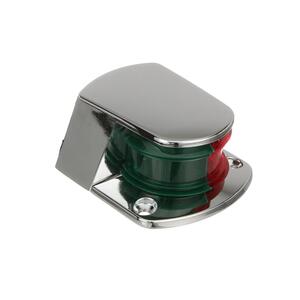 Attwood 12 V DC Zamak Deck Mount Bi-Color Side Light  • 6375D6