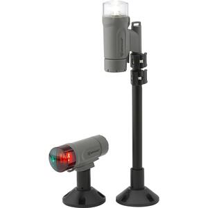 Attwood Clamp-On Portable LED Light Kit - Marine Gray  • 14190-7