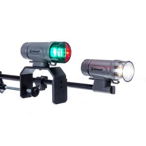 Attwood Portable Max-5 Gray Telescoping Clamp-On LED Light Kit  • 14194-7