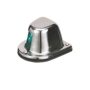 Attwood 12 V Stainless Steel Deck Mount Starboard Side Light  • 66319G7